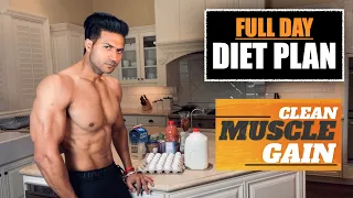 Full Day Diet for CLEAN MUSCLE GAIN program by Guru Mann