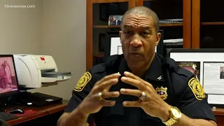 Friday marks Norfolk Police Chief Larry Boone's last day on the force