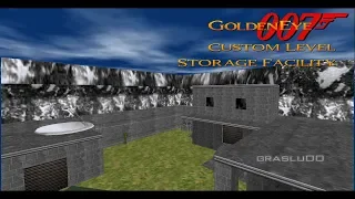 GoldenEye 007 N64 - Storage Facility - 00 Agent (Custom level)