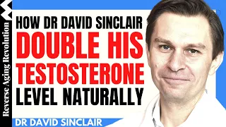 HOW Dr David Sinclair DOUBLE His Testosterone Level NATURALLY | Dr David Sinclair Interview Clips