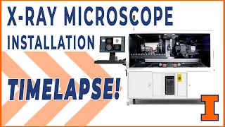 Timelapse of micro-CT scanner installation