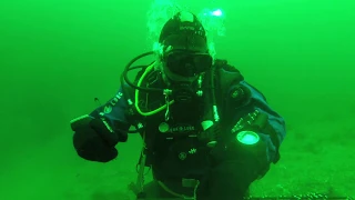 Баренцево Море. Дальние Зеленцы . Погружение на 40 метров . Ярнышная губа