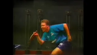 [Funny] Jan-Ove Waldner Imitates Liu Guoliang