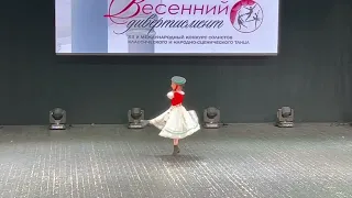 Кукса Марьяна - вариация Тирольской куклы из балета "Фея кукол". Руководитель Моисеева А.В.