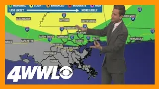 New Orleans Weather: Warming up with chances for rain ahead of a cold front