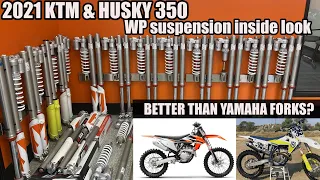 2021 KTM & Husqvarna WP AER Suspension/bike Test