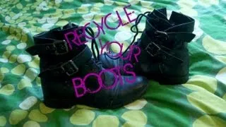 DIY - Recycling your boots