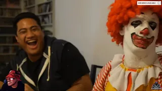 Hilarious AF Ronald McDonald Tastes Burger King Reaction