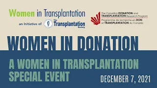 Women in Donation - A Women in Transplantation Special Event