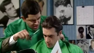 Cutting Men's Hair | Mr. Bean Official Cartoon