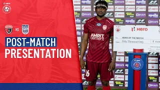 Post-match Presentation | NorthEast United FC vs Mumbai City FC - Match 42 | Hero ISL 2021-22