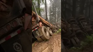 Logging truck accident/ejection/rescue