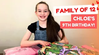 Family of 12 ❤️ Chloe's 9th Birthday!