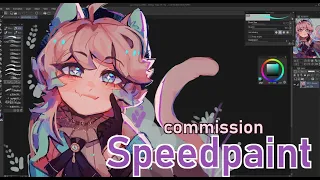 Aime Commission || Speedpaint [Clip Studio paint]