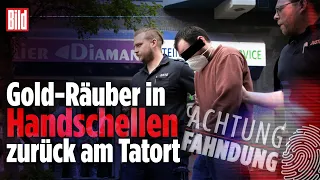 Brutaler Goldraub mit Kinderwagen auf Juwelier in Hagen | Achtung Fahndung