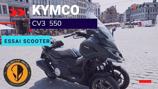Kymco CV 3, le scooter trois roues puissant