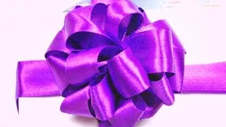 Как сделать ПОДАРОЧНЫЙ БАНТ / DIY Easy Gift Ribbon Bow / ✿ NataliDoma