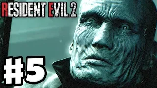 Resident Evil 2 Remake - Gameplay Walkthrough Part 5 - Mr. X! Tyrant!