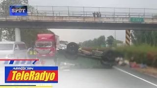 Sasakyang tumaob sa Angeles exit nagdulot ng pagbagal ng traffic | ON THE SPOT (13 April 2023)