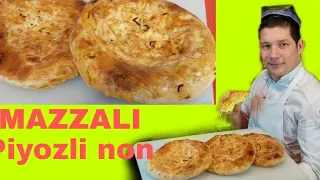 КАТЛАМА С ЛУКОМ! Piyozli non! Обалденная Лепёшки с луком.