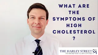 What are the symptoms of high cholesterol?