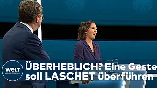 TV-TRIELL: Laschet überheblich gegenüber Annalena Baerbock? Dieses Verhalten soll ihn überführen