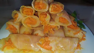 Голубцы по-корейски с морковкой/Корейские голубцы/Корейская еда