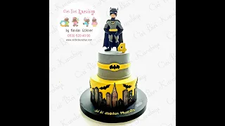 Batman Figure and Cake Tutorial