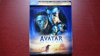 Avatar The Way of Water 4K Ultra HD Blu-ray Unboxing