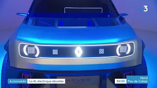 La 4L électrique dévoilée au Mondial de l'Automobile sera construite sur le site Renault de Maubeuge