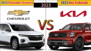 2023 Chevrolet Traverse vs 2023 Kia Telluride Engine, Specification & Price Comparison