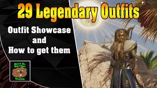 Assassin Creed Origins - My 29 Legendary Outfits and how to get them