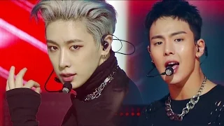 "Comeback Special" MONSTA X - Be Quiet @ popular song Inkigayo 20161009