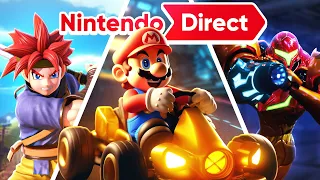 (NEW MARIO BROS,MARIO RPG REMAKE) NINTENDO DIRECT 6/21/2023 LIVE REACTION