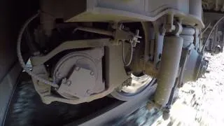 GoPro -Тележка Штадлерского поезда 4 / Stadler EMU train bogie wheelcam 4