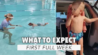 ISR Infant Self Rescue Survival Swim | First Full Week Tips + Details | One Year Old Swim Lesson