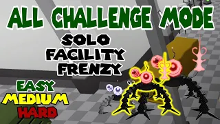 FACILITY FRENZY SOLO ALL CHALLENGE MODE, TOWER HEROES, ROBLOX