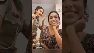 #madam_sir #karishma_singh & Shivani Tai offscreen masti 😜#yukti_kapoor masti short#yukti #shorts