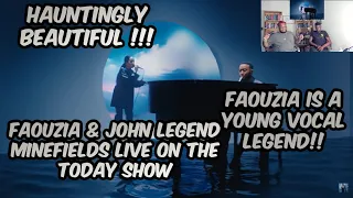 WOW 🤩 Faouzia & John Legend's Minefields Live On The Today Show🤯🫶🏽 | JoCurKRAZE reacts 💯🎯