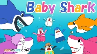 Baby Shark | Animal Songs | Kids vs Life Songs for Children