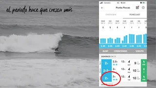 Tutorial: Cómo leer el pronóstico de olas (app MSW)