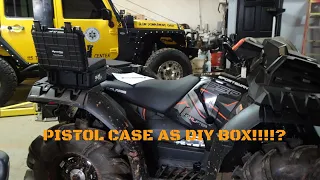 HOW TO MAKE A LOCK AND RIDE STORAGE BOX FOR A POLARIS