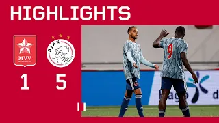 Highlights | MVV Maastricht - Jong Ajax | Keuken Kampioen Divisie