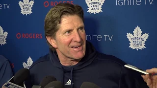 Maple Leafs Pre-Game: Mike Babcock - December 8, 2018