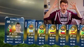 LUCKY FIFA 15 TOTS Pack Opening! - SOOO Many LIGA BBVA TOTS IN A PACK! FIFA 15 Ultimate Team TOTS