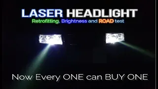 Worlds First Aftermarket Laser headlight