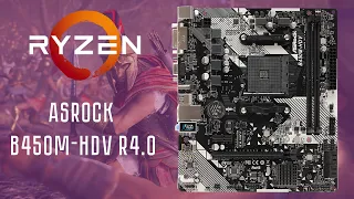 Обзор ASRock B450M-HDV r4.0 | Кусок г... текстолита низкого качества!