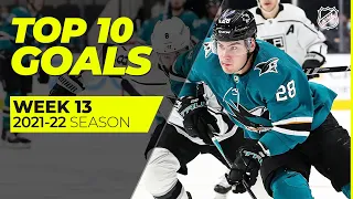 Top 10 Goals from Week 13 of the 2021-22 NHL Season