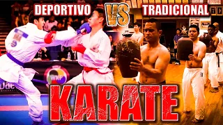 KARATE, las diferencias entre Karate Deportivo y Karate Tradicional.