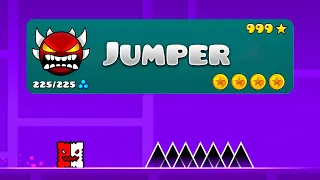 Усложняю Jumper до экстрим демона в Geometry Dash